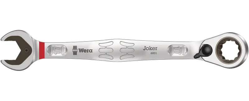 Wera 020072 Očkoplochý ráčnový klíč 17 mm 6001 Joker Switch, přepínací (W05020072001)