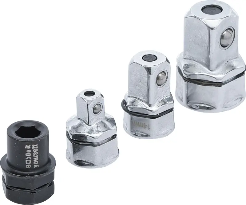 BGS 98210 Adaptéry Kraftmann pro ráčnové klíče (Sada 4 díly) (BGS1098210)