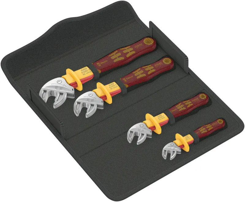 Wera 020170 Samonastavovací klíče 7 ÷ 19 mm 6004 Joker VDE 4 Set 1 (Sada 4 ks) (W05020170001)