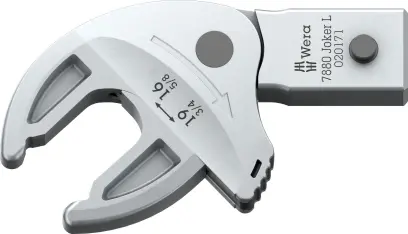 Wera 020171 Nástavec mom. klíče - samonastavitelný klíč Joker L 16 ÷ 19 mm s ráčnovou funkcí. Typ 7880, Forma C (14 x 18 mm) (W05020171001)