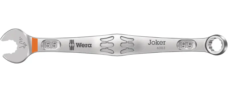 Wera 020190 Očkoplochý klíč 5.5 mm 6003 Joker, vyhnutý (W05020190001)