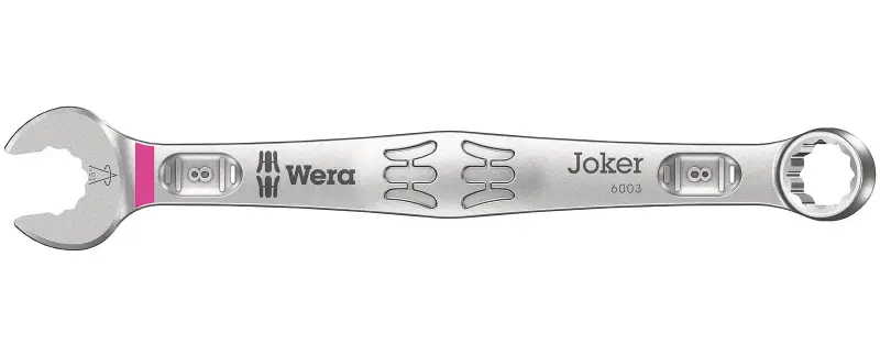 Wera 020200 Očkoplochý klíč 8 mm 6003 Joker, vyhnutý (W05020200001)