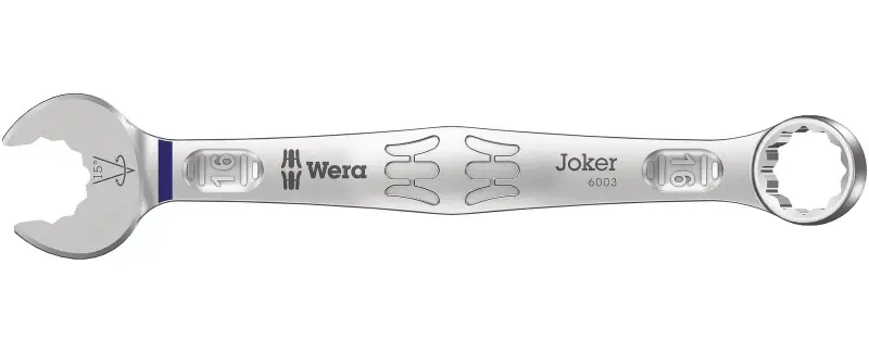 Wera 020207 Očkoplochý klíč 16 mm 6003 Joker, vyhnutý (W05020207001)