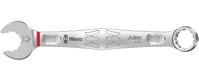 Wera 020208 Očkoplochý klíč 17 mm 6003 Joker, vyhnutý (W05020208001)