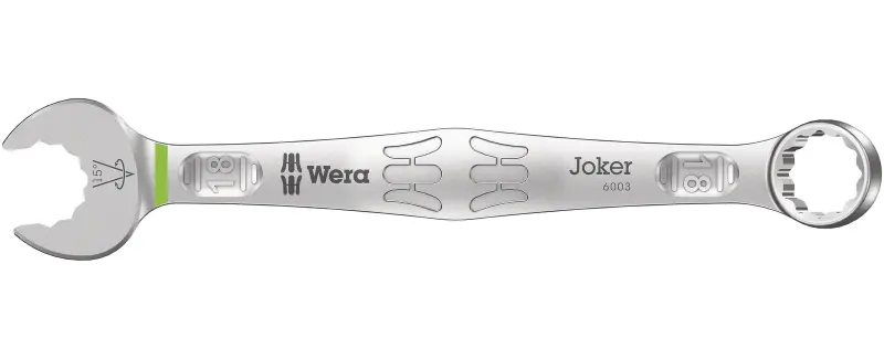 Wera 020209 Očkoplochý klíč 18 mm 6003 Joker, vyhnutý (W05020209001)