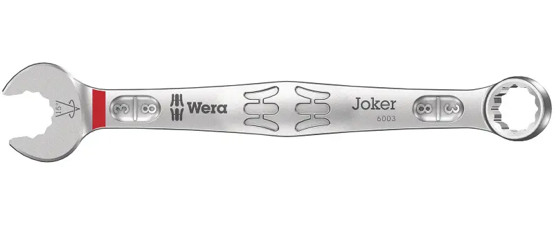 Wera 020212 Očkoplochý klíč 3/8" 6003 Joker, vyhnutý, palcový (W05020212001)