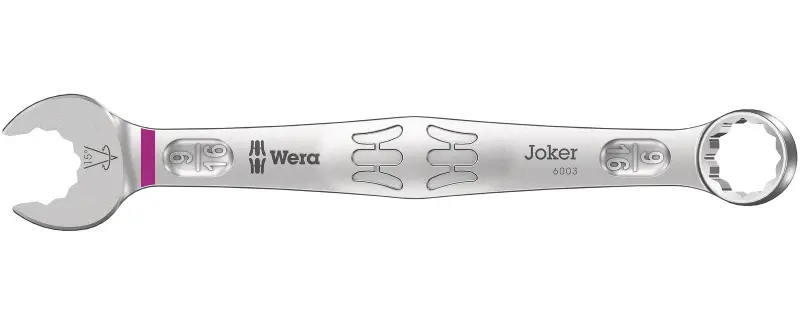 Wera 020215 Očkoplochý klíč 9/16" 6003 Joker, vyhnutý, palcový (W05020215001)
