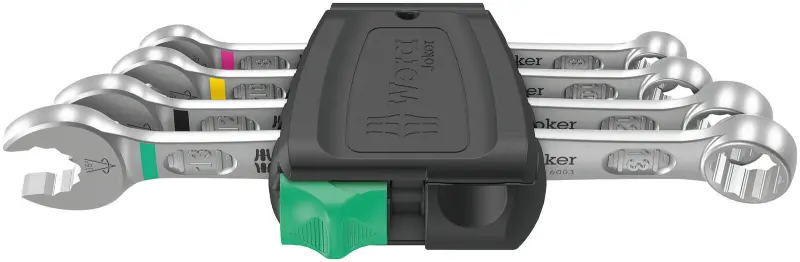 Wera 020228 Očkoploché klíče 8 ÷ 13 mm 6003 Joker 4 Set 1 - 4 díly (W05020228001)