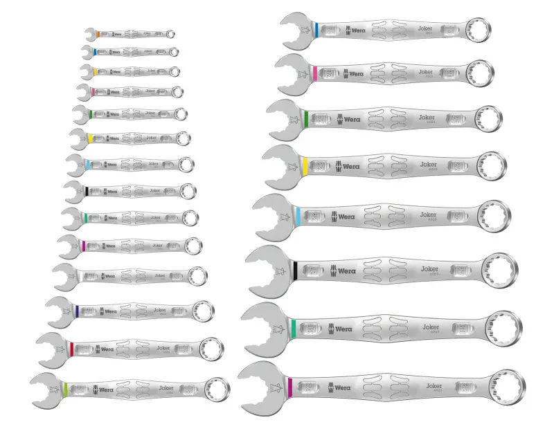 Wera 020232 Očkoploché klíče 5,5 ÷ 32 mm 6003 Joker 22 Set 1 - 22 dílů (W05020232001)