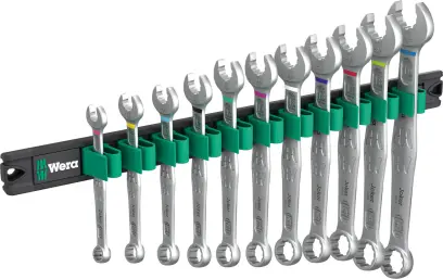 Wera 020233 Magnetická lišta 9640 - očkoploché klíče 8 ÷ 19 mm 6003 Joker 1 - 11 dílů (W05020233001)
