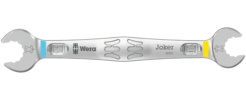 Wera 020312 Oboustranný plochý klíč 10 x 11 mm 6005 Joker (W05020312001)