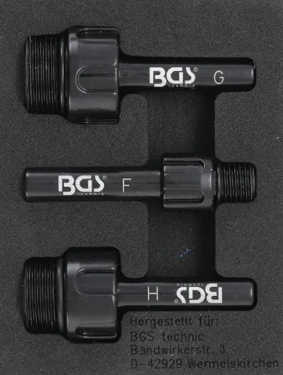 BGS 9990 Adaptéry pro plnicí zařízení převodového oleje (pro Audi, Mercedes-Benz, VW) (BGS109990)