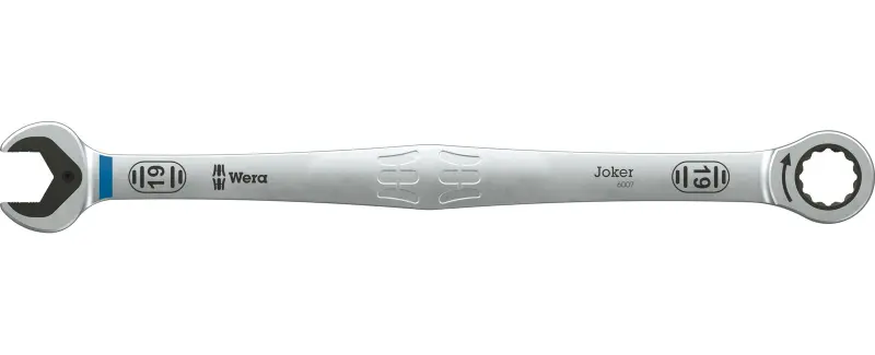 Wera 020354 Očkoplochý ráčnový klíč SB 19 mm 6007 Joker, dlouhé provedení (W05020354001)