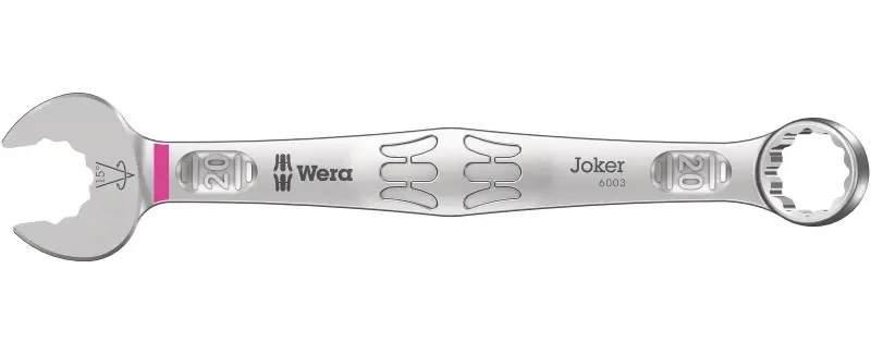 Wera 020500 Očkoplochý klíč 20 mm 6003 Joker, vyhnutý (W05020500001)