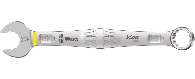Wera 020502 Očkoplochý klíč 22 mm 6003 Joker, vyhnutý (W05020502001)