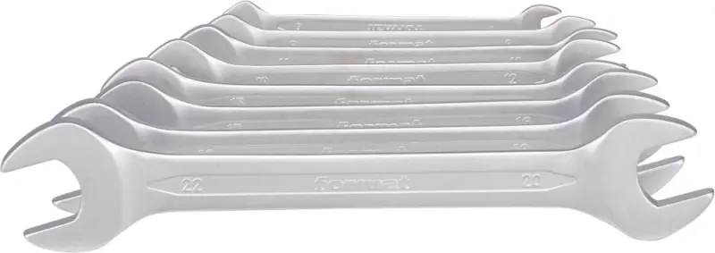 Sada oboustranných vidlic ových klíčů DIN3110 6-22m m 8 ks FORMAT