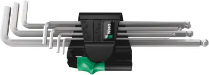 Wera 022101 Zástrčné klíče 1,5 ÷ 6 mm 950/7 Hex-Plus Magnet 1, chromováno - 7 dílů (W05022101001)