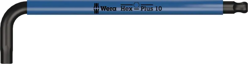 Wera 022205 Zástrčný klíč Hex-Plus 10 mm 950 SPKL HF Multicolour, BlackLaser, přidržovací (W05022205001)