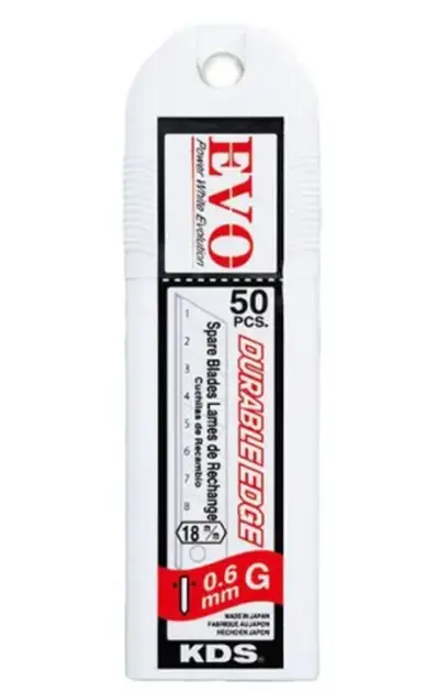 Odlamovací čepele BGS45GB50EVO 0,60/18 mm, 7 segmentů, 50 ks (BGS45GB50EVO)