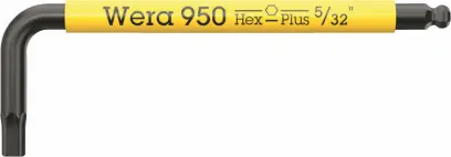 Wera 022654 Zástrčný klíč Multicolour, Imperial, typ 950 SPKS, BlackLaser, 5/32" x 71 mm (W05022654001)