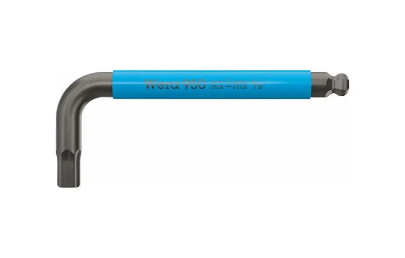 Wera 022659 Zástrčný klíč Multicolour, Imperial, typ 950 SPKS, BlackLaser, 3/8" x 125 mm (W05022659001)