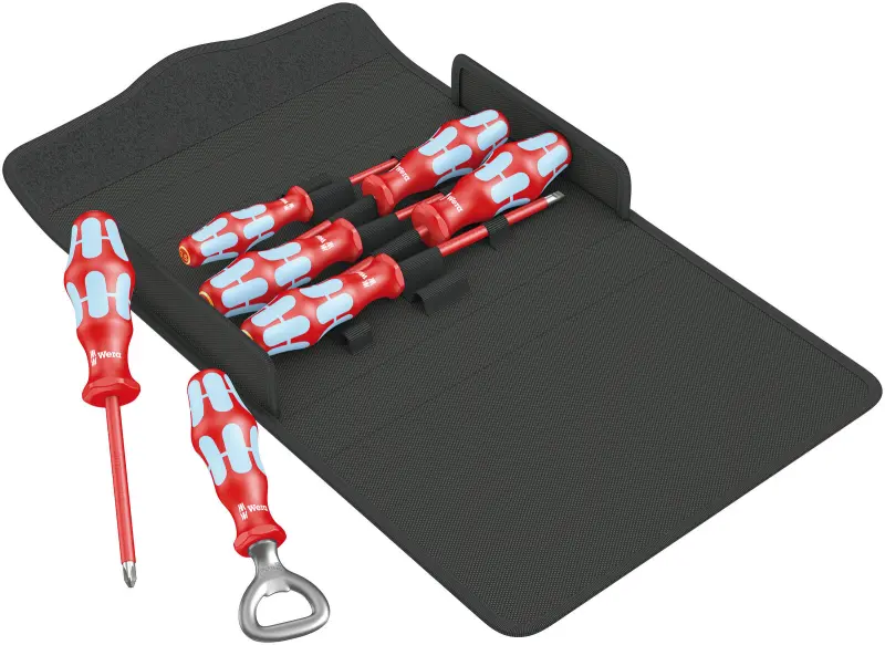 Wera 022750 Šroubováky Kraftform 3100 i/7 Set 1, nerezová ocel (Sada 6 dílů) (W05022750001)