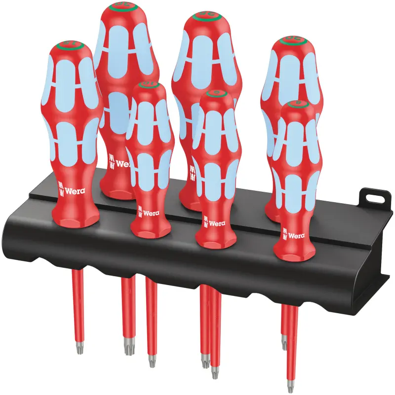 Wera 022767 Sada šroubováků Kraftform VDE 3167 i/7 TORX® (7 dílů + stojánek) (W05022767001)