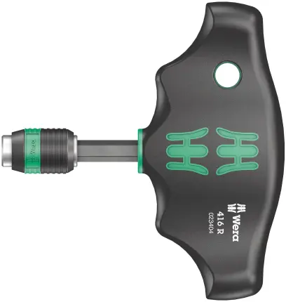 Wera 023404 Bitový šroubovák Rapidaptor s T-rukojetí typ 416 R (W05023404001)