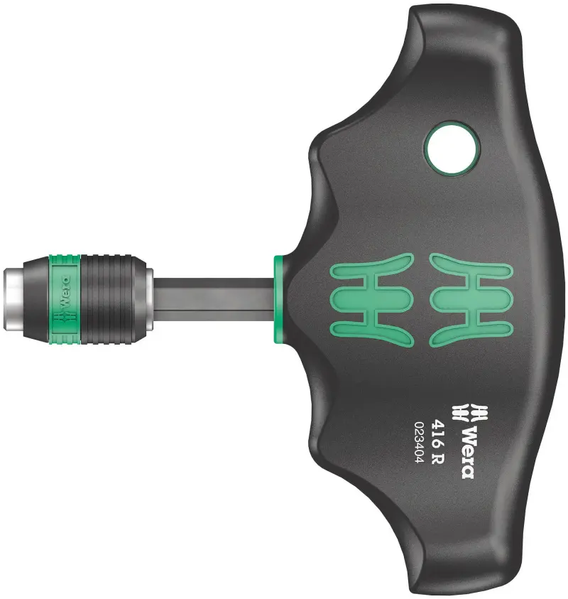 Wera 023404 Bitový šroubovák Rapidaptor s T-rukojetí typ 416 R (W05023404001)