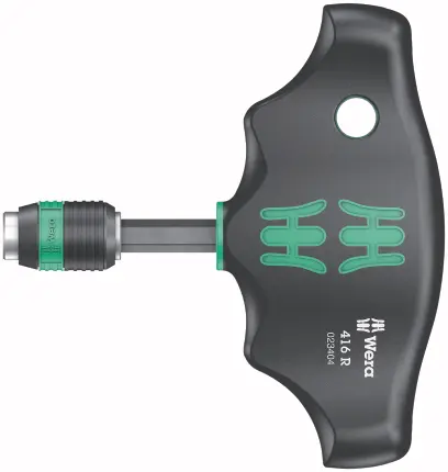 Wera 023404 Bitový šroubovák Rapidaptor s T-rukojetí typ 416 R (W05023404001)