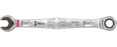 Wera 073268 Otevřený a očkový ráčnový klíč 6000 Joker 8 mm (W05073268001)