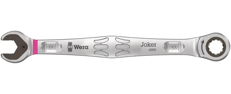 Wera 073268 Otevřený a očkový ráčnový klíč 6000 Joker 8 mm (W05073268001)