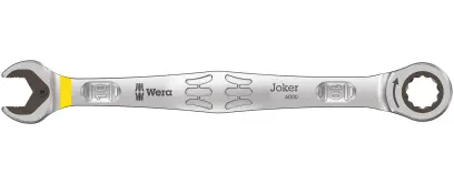 Wera 073270 Otevřený a očkový ráčnový klíč 6000 Joker 10 mm (W05073270001)
