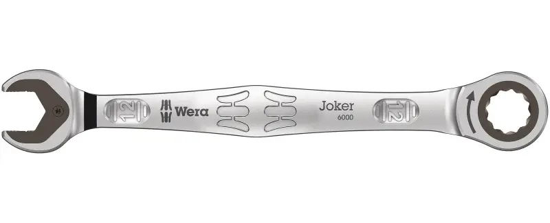 Wera 073272 Otevřený a očkový ráčnový klíč Joker 12 mm (W05073272001)
