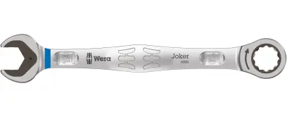 Wera 073279 Otevřený a očkový ráčnový klíč Joker 19 mm (W05073279001)