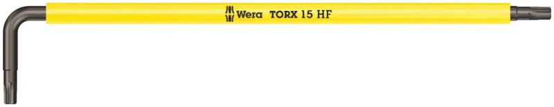 Wera 024474 Zástrčný klíč TORX® Multicolour TX 15 x 123 mm, dlouhý, s přidržovací funkcí. Typ 967 SXL HF (W05024474001)