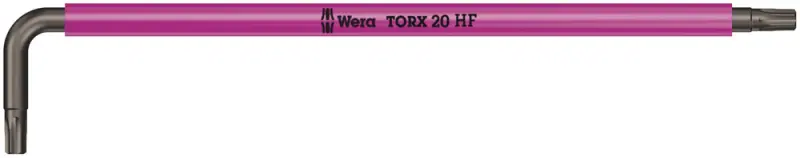 Wera 024475 Zástrčný klíč TORX® Multicolour TX 20 x 137 mm, dlouhý, s přidržovací funkcí. Typ 967 SXL HF (W05024475001)