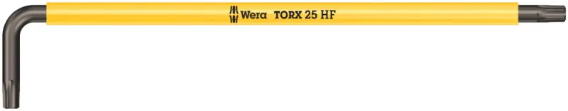Wera 024476 Zástrčný klíč TORX® Multicolour TX 25 x 154 mm, dlouhý, s přidržovací funkcí. Typ 967 SXL HF (W05024476001)
