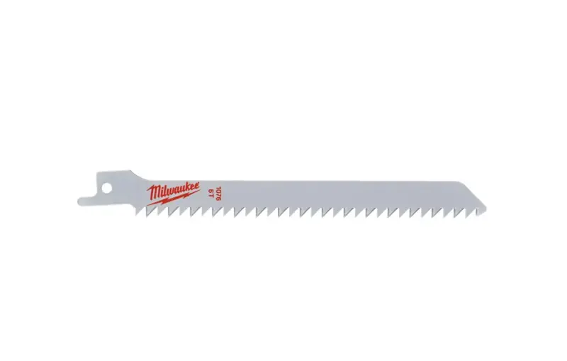 Pilové plátky Milwaukee 48001076 SAWZALL 150 x 6 TPI (dřevo a plast) - 3 ks (MI48001076)
