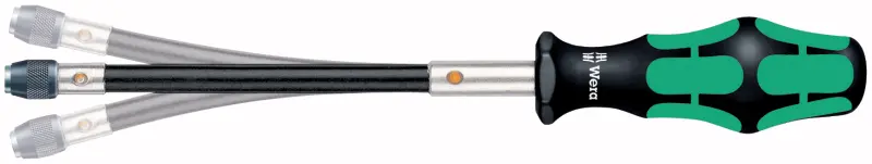 Wera 028160 Šroubovací bitová rukojeť s pružným dříkem, HEX 1/4'' x 177 mm, ohebný, typ 392 (W05028160001)