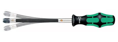 Wera 028160 Šroubovací bitová rukojeť s pružným dříkem, HEX 1/4'' x 177 mm, ohebný, typ 392 (W05028160001)