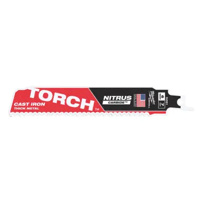 Pilové plátky na kov 150 x 25 x 1,27 mm  Milwaukee Sawzall Torch™ Nitrus Carbide™ (7 TPI) (MI48005261)