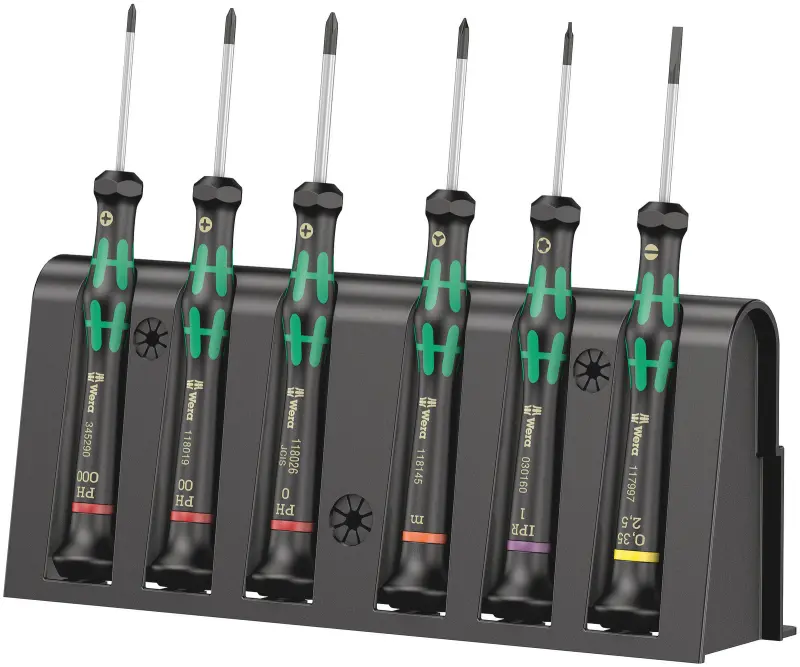 Wera 030181 Sada šroubováků pro jem.elektr. 1550/6 ESD (6 ks) (W05030181001)