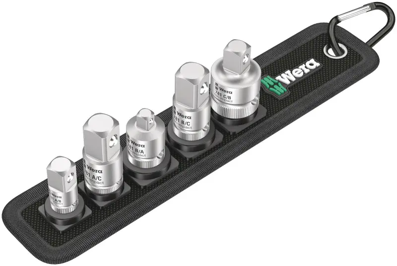 Wera 042680 Adaptéry 781/5 Set 1 - sada 5 ks (781 A -781 B-781 C) (W05042680001)