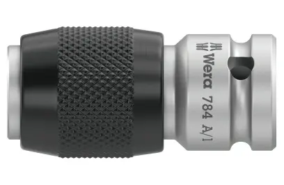 Wera 042750 Adaptér 1/4" typ 784 A/1 (vnitřní 1/4"-vnitřní 1/4") s rychloupínací hlavou (W05042750001)