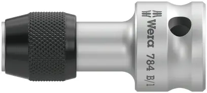 Wera 042755 Adaptér 1/4" typ 784 B/1 (vnitřní 3/8"-vnitřní 1/4") s rychloupínací hlavou (W05042755001)
