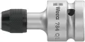 Wera 042760 Adaptér 1/4" typ 784 C/1 (vnitřní 1/2"-vnitřní 1/4") s rychloupínací hlavou (W05042760001)