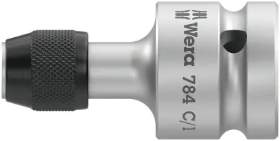 Wera 042760 Adaptér 1/4" typ 784 C/1 (vnitřní 1/2"-vnitřní 1/4") s rychloupínací hlavou (W05042760001)