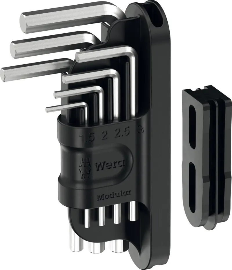 Wera 049003 Zástrčné klíče šestihran 1,5 ÷ 6 mm Tool-Check Modular Hex-Plus 1 (Sada 7 dílů) (W05049003001)