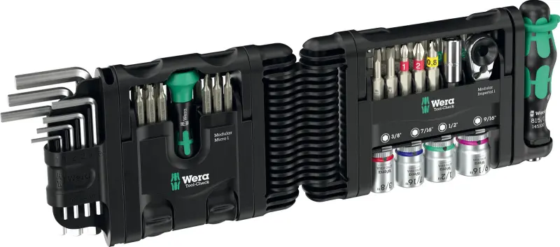 Wera 049025 Nářadí pro ruční, strojní a přesné šroubovací práce Tool-Check Modular Set Imperial 1 - palcové provedení (Sada 50 dílů) (W05049025001)